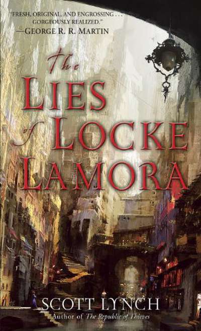 Book cover: The Lies of Locke Lamora