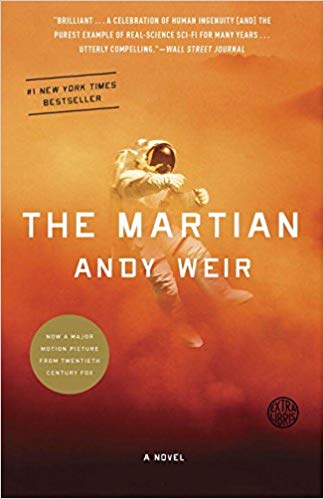 Book cover: The Martian