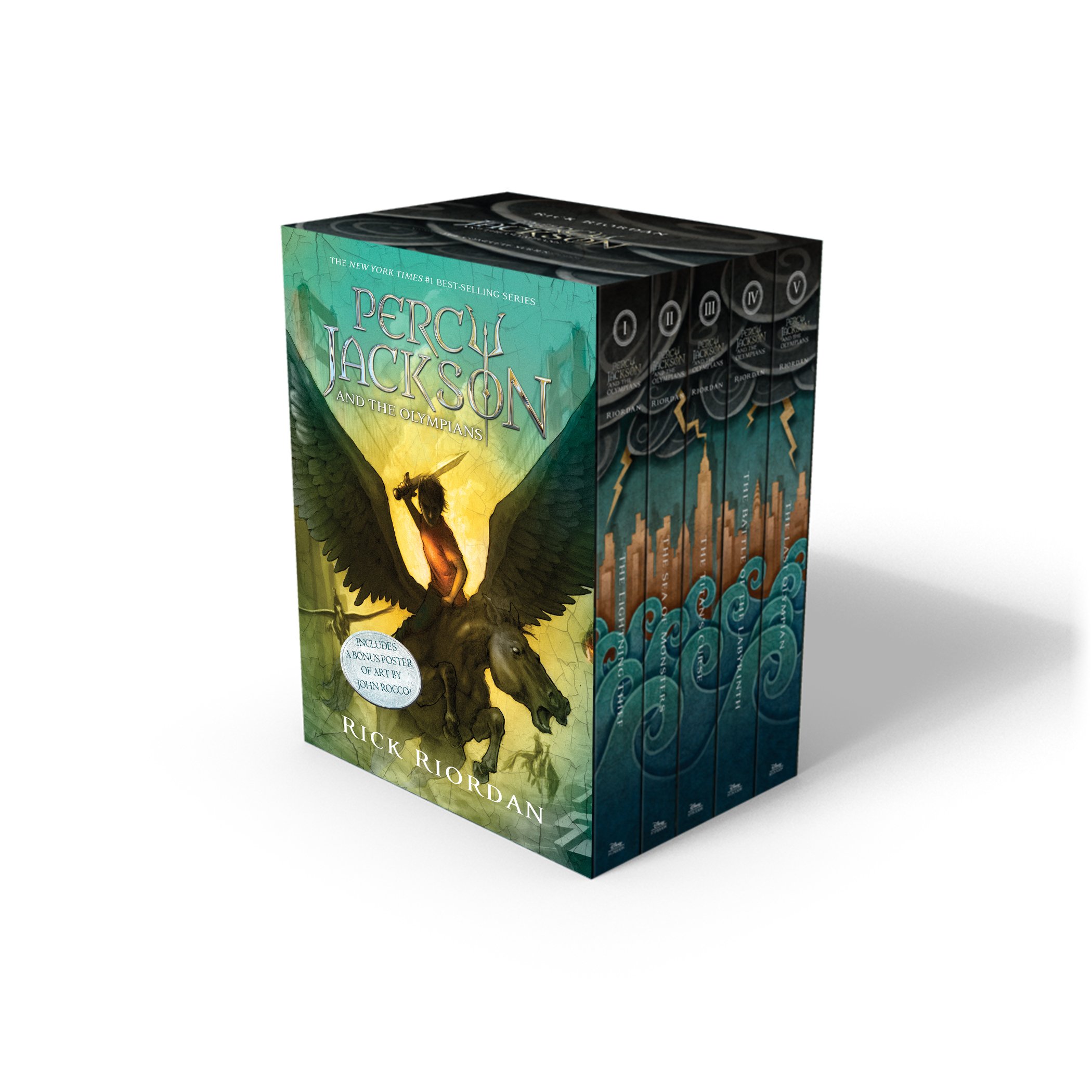 Book cover: The Lightning Thief
