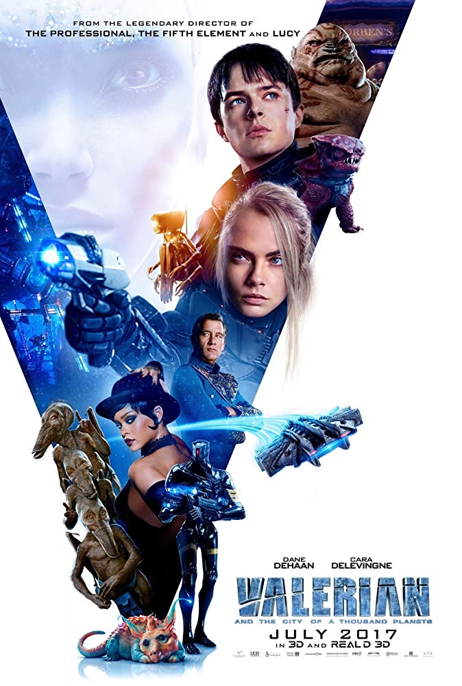 Valerian and the City of a Thousand Planets Movie Cover